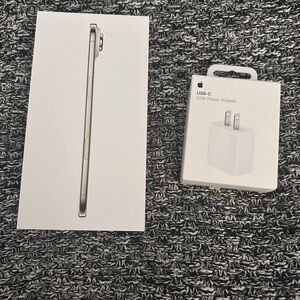 Apple iPhone Air 512GB Light Gold with USB-C 20W Power Adapter New Sealed Box